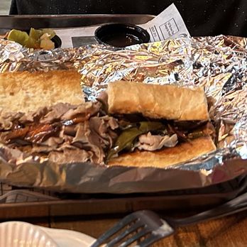 The Red Door Kitchen signature dishes Italian Beef SandwichChicken Parmesan SubFried Ravioli
